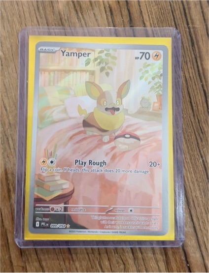 2023 Pokémon Scarlet & Violet Phantasmal Flames #099 Yamper — front
