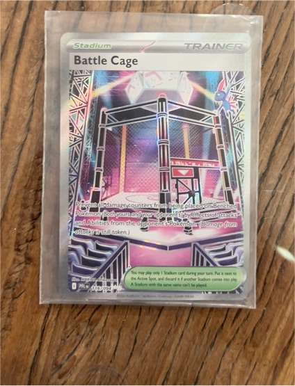 2025 Pokémon TCG Battle Cage 116/094 — front