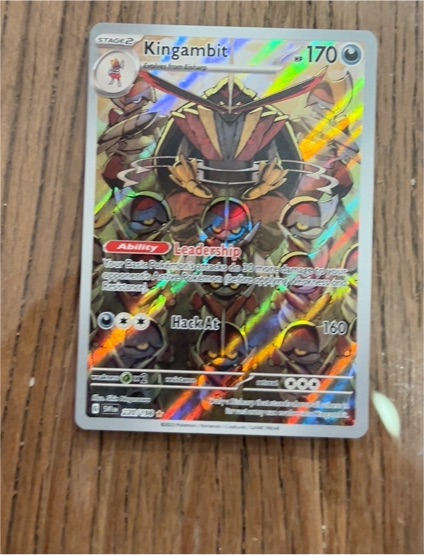 2022 Pokémon Scarlet & Violet SV01 #220 Kingambit — front