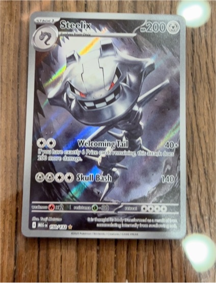 2025 Pokémon #150 Steelix — front