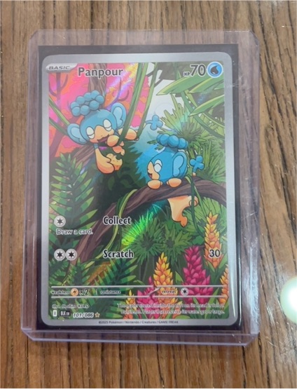 2025 Pokémon Black Bolt #101 Panpour — front