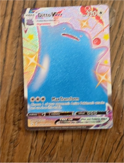 2021 Pokémon Shining Fates #SV119 Ditto VMAX — front