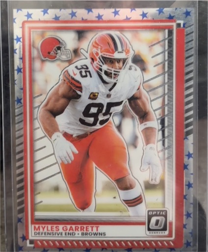 2025 Panini Donruss Optic #158 Myles Garrett — front
