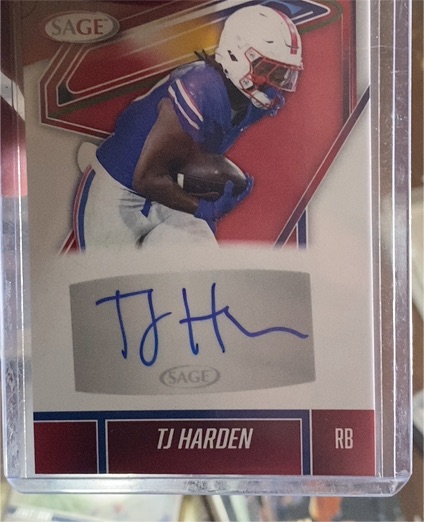 2026 Sage High Series #A-TJH TJ Harden — front