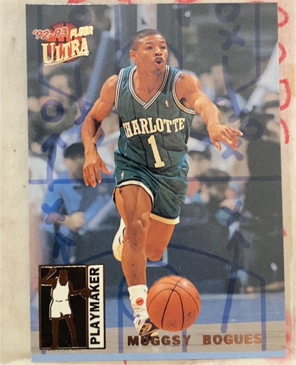 1992-93 Fleer Ultra #2 Muggsy Bogues Playmakers — front