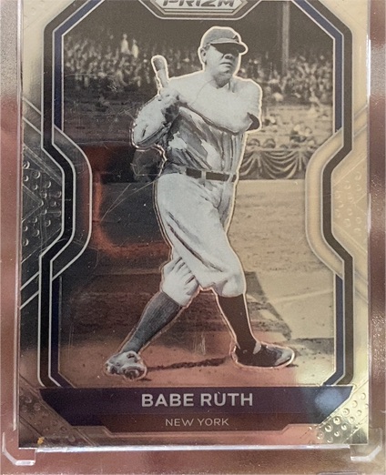 2021 Panini Prizm #182 Babe Ruth — front