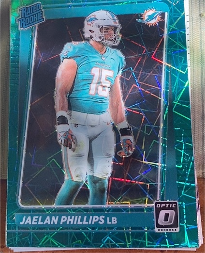 2021 Donruss Optic #254 Jaelan Phillips — front