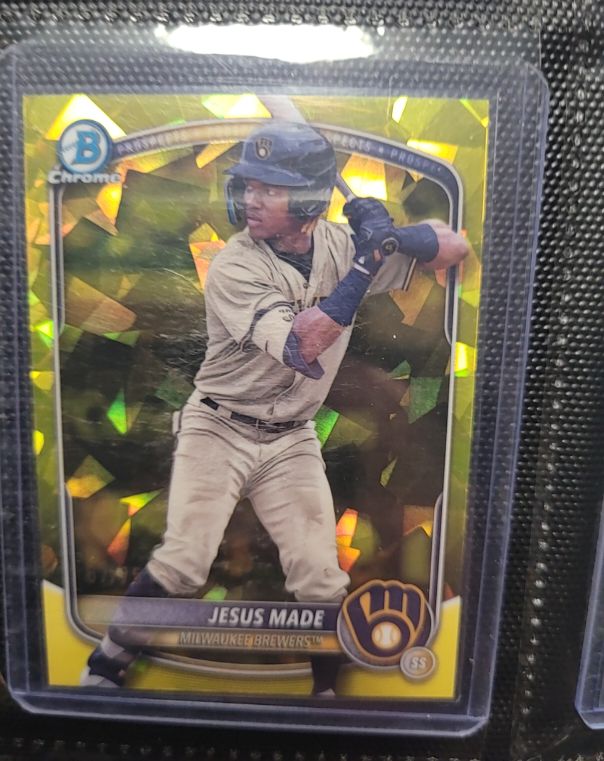 2025 Bowman Chrome #BCP-245 Jesus Made — front