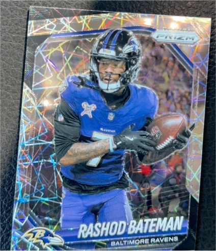 2025 Panini Prizm #273 Rashod Bateman — front