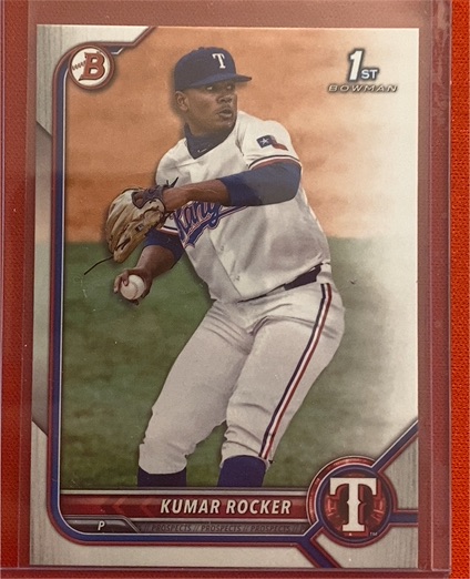 2022 Bowman Draft #BD-164 Kumar Rocker — front
