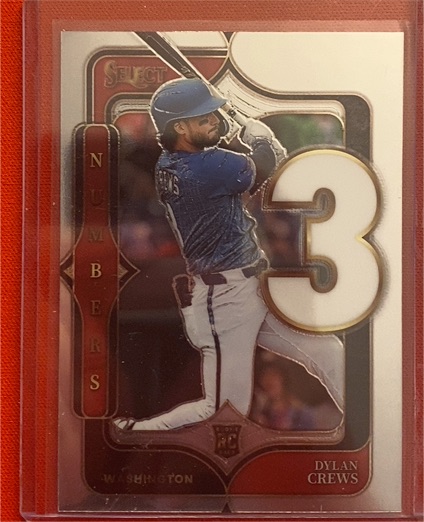 2025 Panini Select #6 Dylan Crews Select Numbers — front