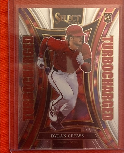 2025 Panini Select #15 Dylan Crews Turbocharged — front