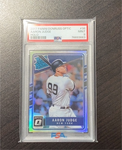 2017 Panini Donruss Optic #38 Aaron Judge — front