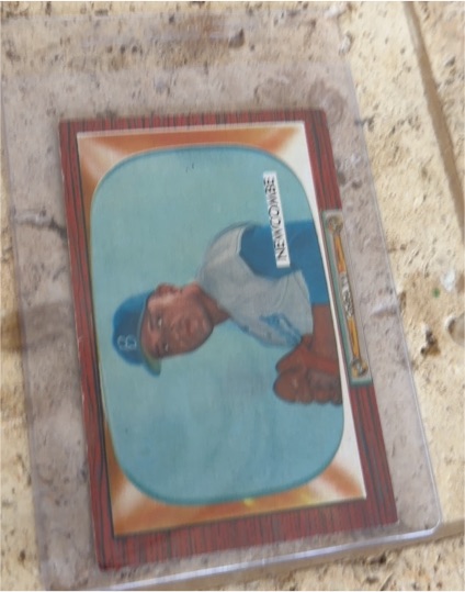 1955 Bowman #143 Don Newcombe — front