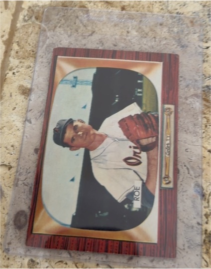 1955 Bowman #216 Preacher Roe — front