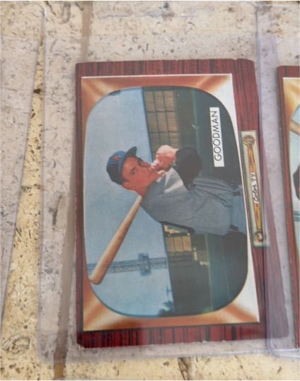 1955 Bowman #126 Billy Goodman — front