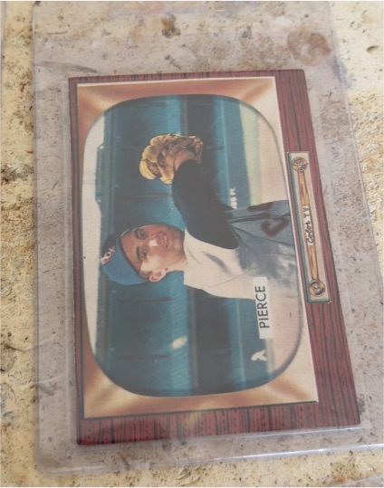 1955 Bowman #214 Billy Pierce — front