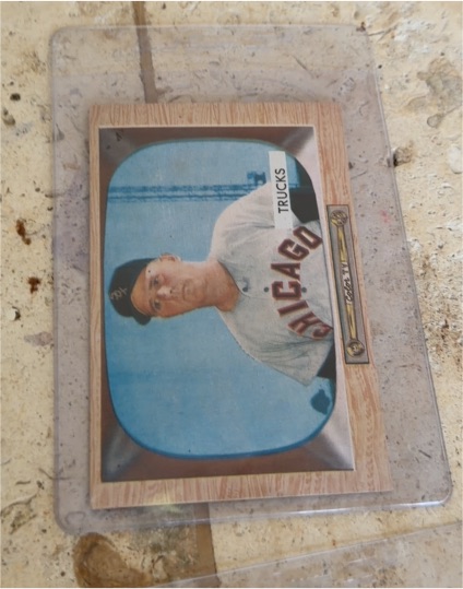 1955 Bowman #26 Virgil Trucks — front
