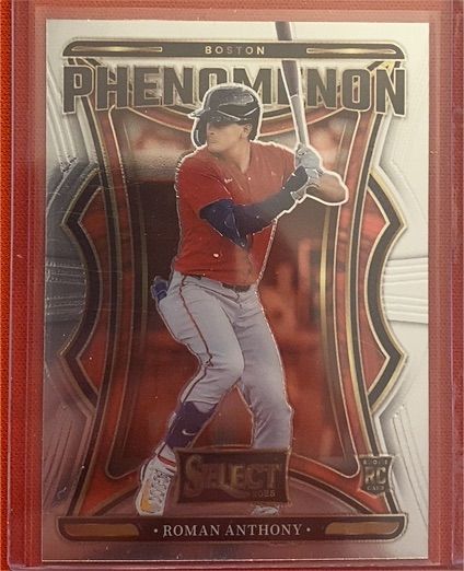 2025 Panini Select #4 Roman Anthony Phenomenon — front