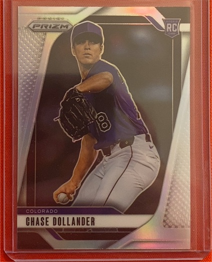 2025 Panini Prizm #217 Chase Dollander — front