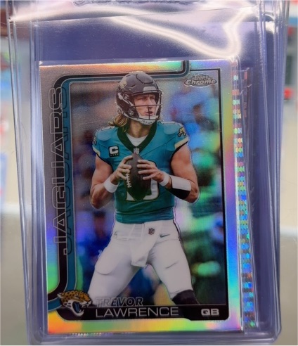 2025 Topps Chrome #138 Trevor Lawrence — front