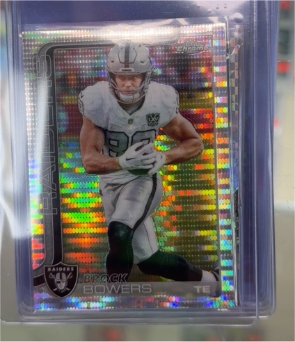 2025 Topps Chrome #178 Brock Bowers — front