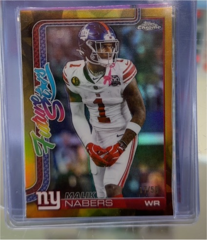 2025 Topps Chrome #FS-8 Malik Nabers — front
