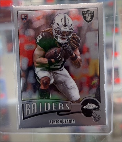 2025 Topps Chrome #1975-20 Ashton Jeanty — front