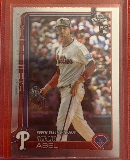 2025 Topps Chrome Update #USC87 Mick Abel — front