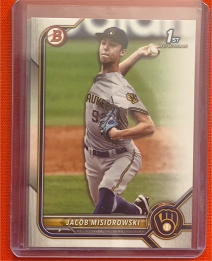 2022 Bowman Draft #BD-132 Jacob Misiorowski — front