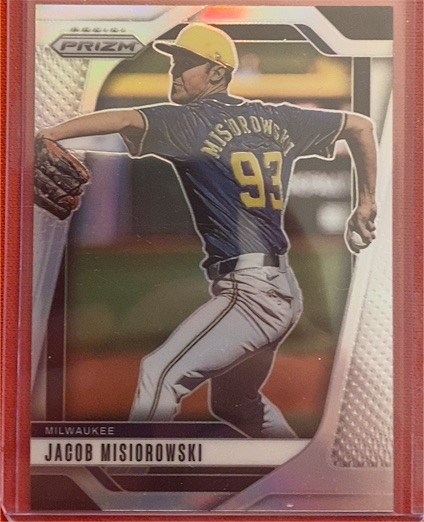 2025 Panini Prizm #4 Jacob Misiorowski — front