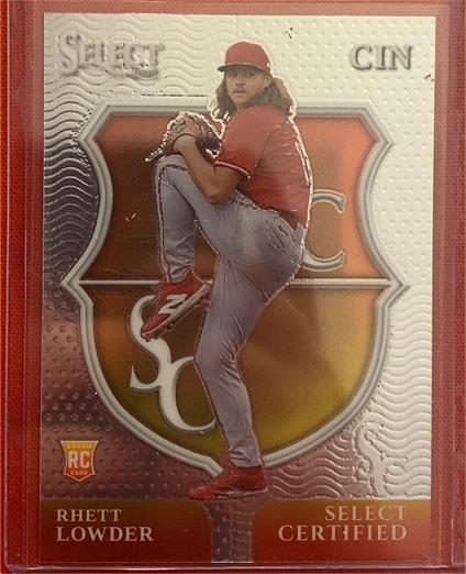 2025 Panini Select Certified #25 Rhett Lowder — front