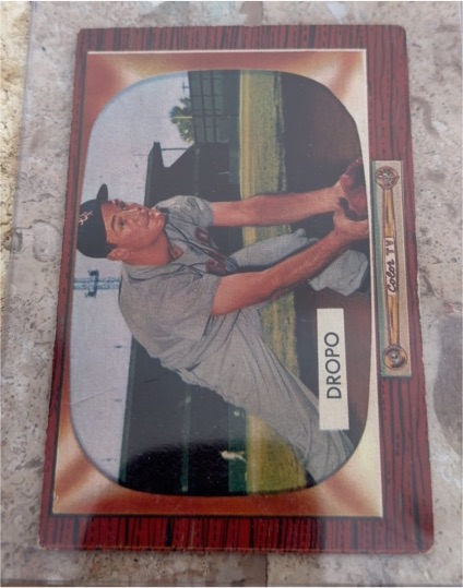 1955 Bowman #285 Walt Dropo — front