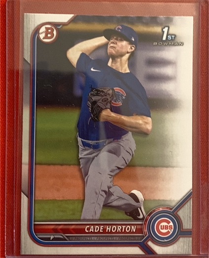 2022 Bowman Draft #BD-193 Cade Horton — front