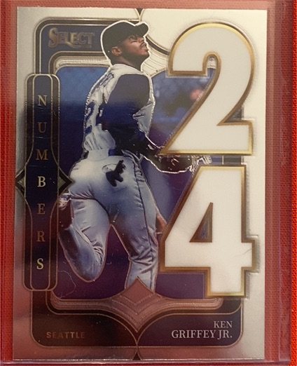 2025 Panini Select #4 Ken Griffey Jr. Select Numbers Seattle Mariners — front