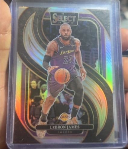 2024-25 Panini Select Premier Level #111 LeBron James — front