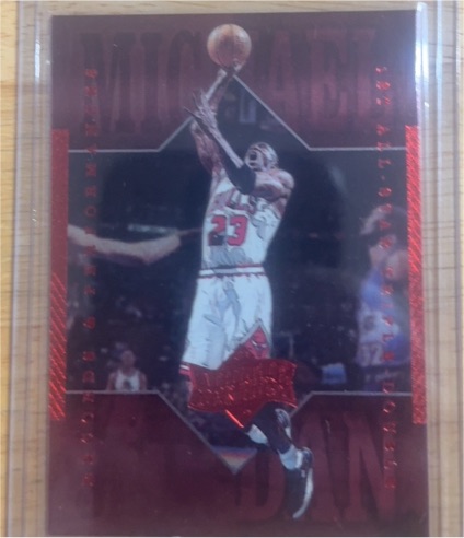 1999 Upper Deck Michael Jordan Athlete of the Century #17 Michael Jordan — front