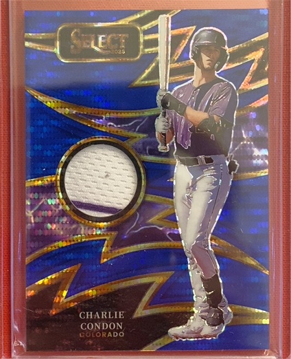 2025 Panini Select #SP-CC Charlie Condon — front