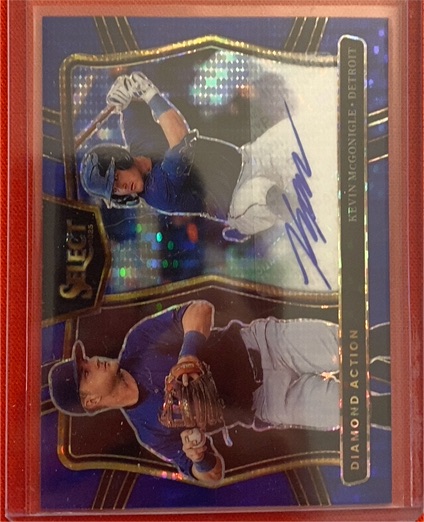 2025 Panini Select Diamond Action Signatures #DAS-KM Kevin McGonigle — front