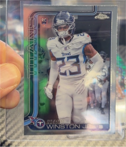 2025 Topps Chrome #375 Kevin Winston Jr. — front