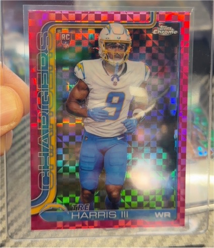 2025 Topps Chrome #338 Tre Harris III — front