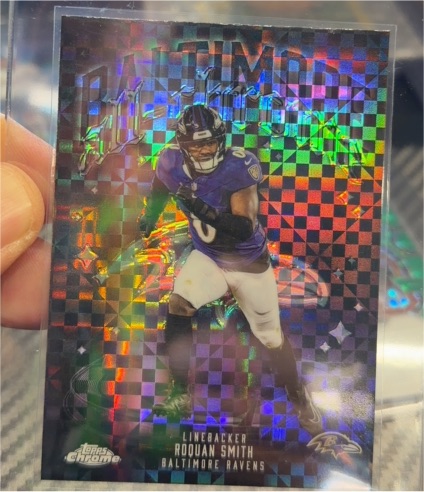 2025 Topps Chrome #ACT-21 Roquan Smith — front