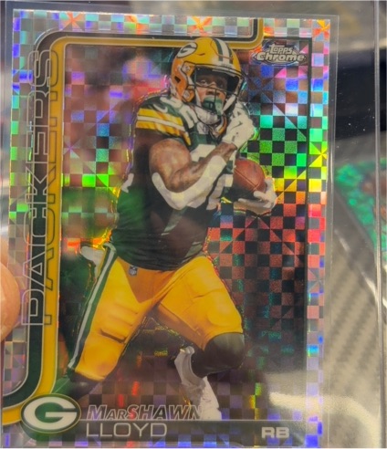 2025 Topps Chrome #114 MarShawn Lloyd — front