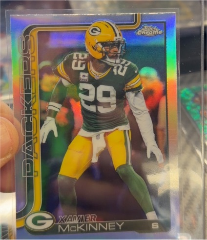 2025 Topps Chrome #113 Xavier McKinney — front