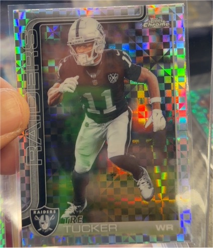2025 Topps Chrome #175 Tre Tucker — front
