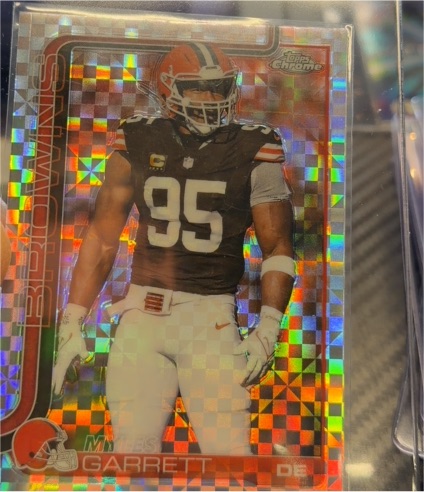 2025 Topps Chrome #70 Myles Garrett — front