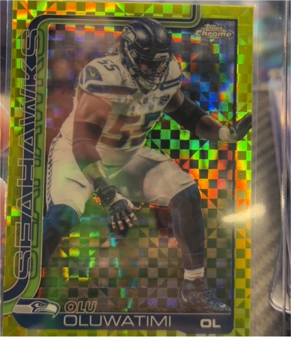 2025 Topps Chrome #273 Olu Oluwatimi — front