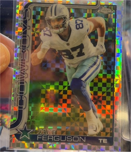 2025 Topps Chrome #75 Jake Ferguson — front