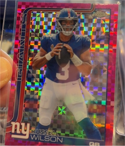 2025 Topps Chrome #229 Russell Wilson — front