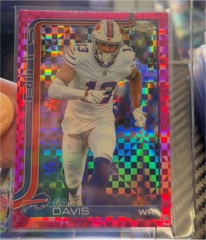 2025 Topps Chrome #142 Gabe Davis — front